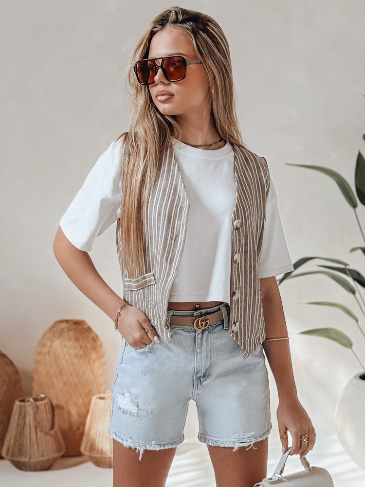 Spodenki damskie jeansowe SUMMER JEAN niebieskie Dstreet