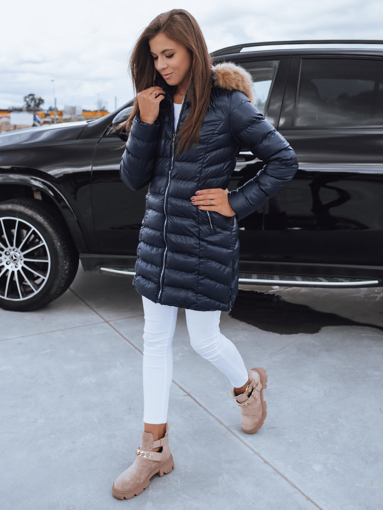 Kurtka damska REBECCA niebieska Dstreet