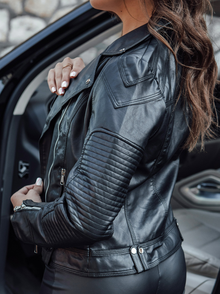 Geacă de piele pentru femei ramoneska TELIS