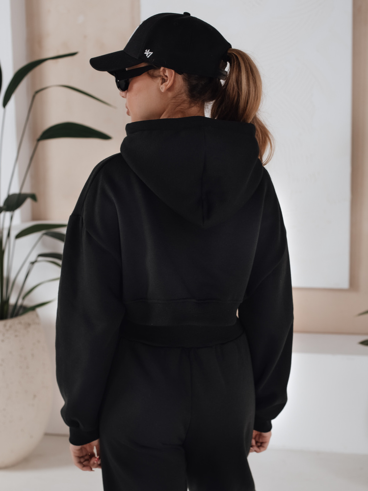 Komplet damski dresowy SERINE czarny Dstreet