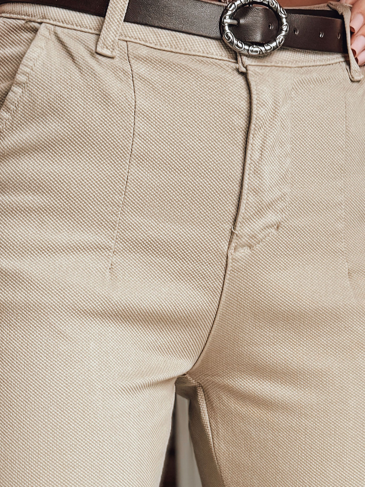 Dámske slim fit nohavice TAIRONIK s opaskom
