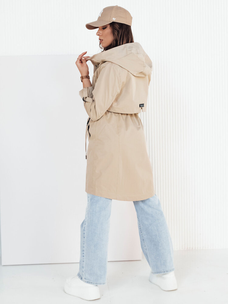 Kurtka damska parka TILSON kamelowa Dstreet