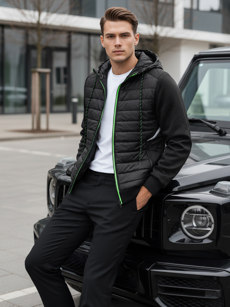 Pánska bunda DStreet Black