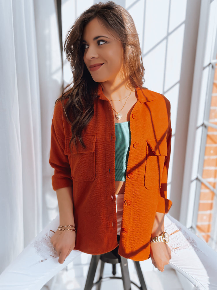 Kurtka damska SUNSET pomarańczowa Dstreet