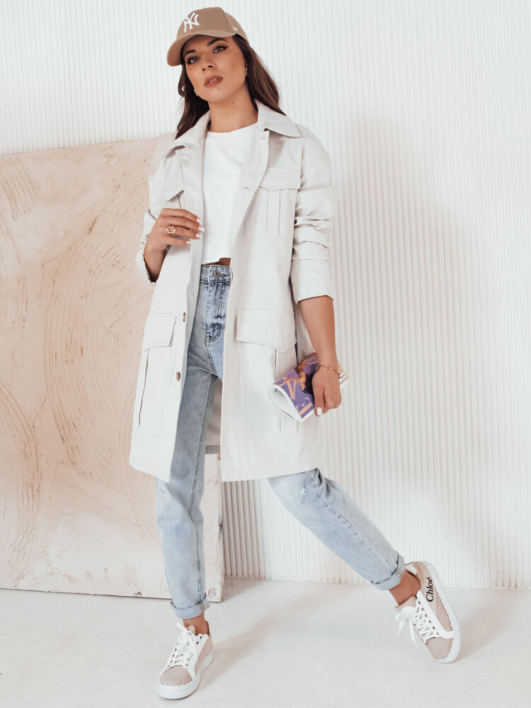 Płaszcz damski VERMONT beżowy Dstreet