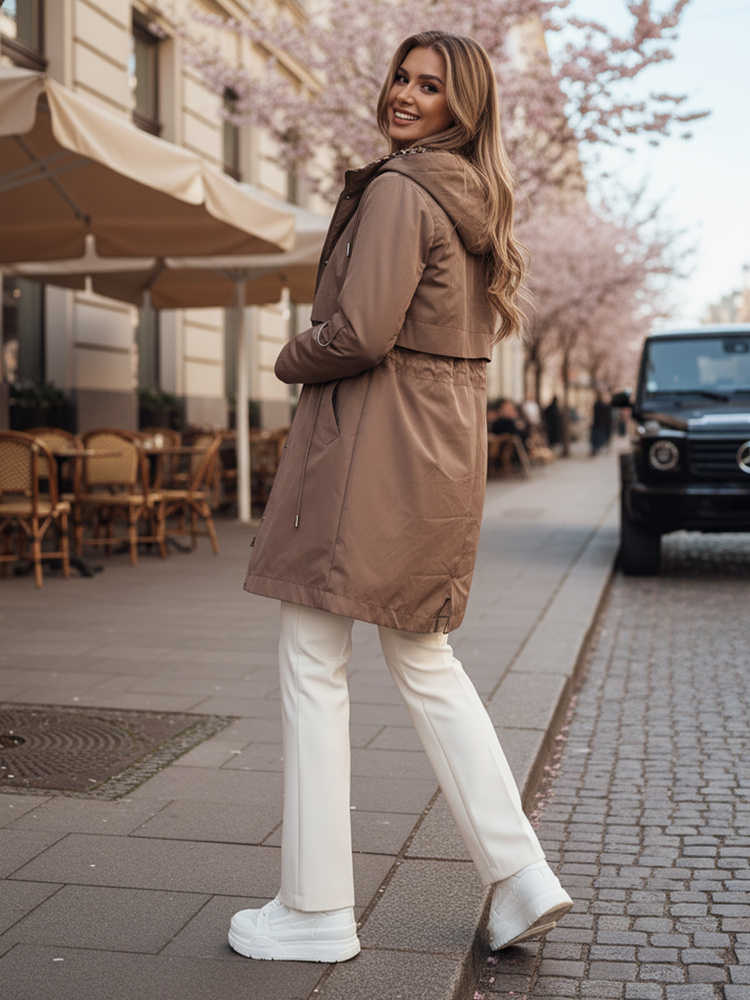 Dámska prechodná parka FERISSA khaki