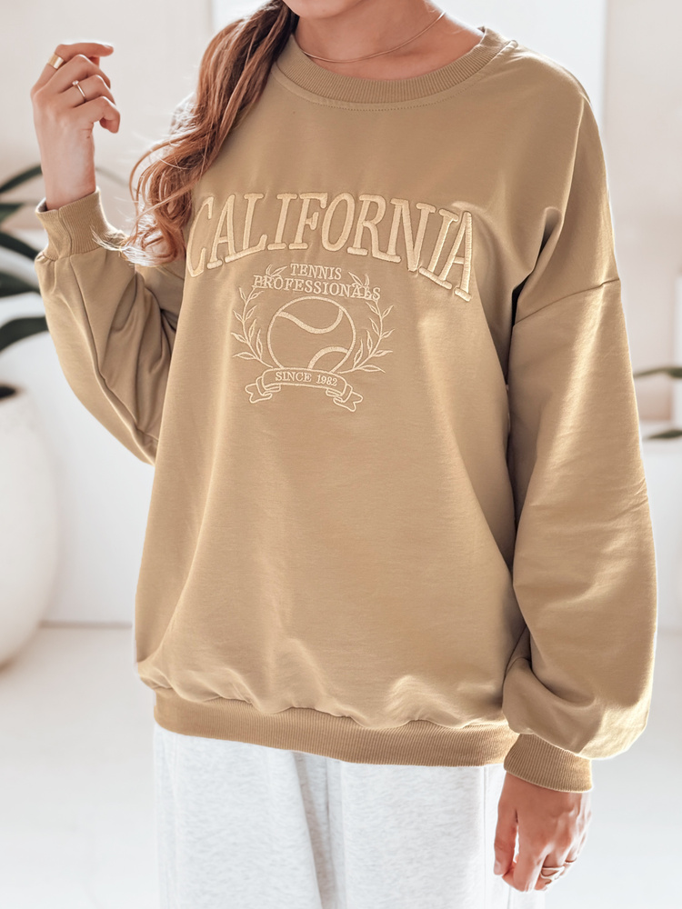 Bluza damska CALIFORNIA DREAM beżowa Dstreet