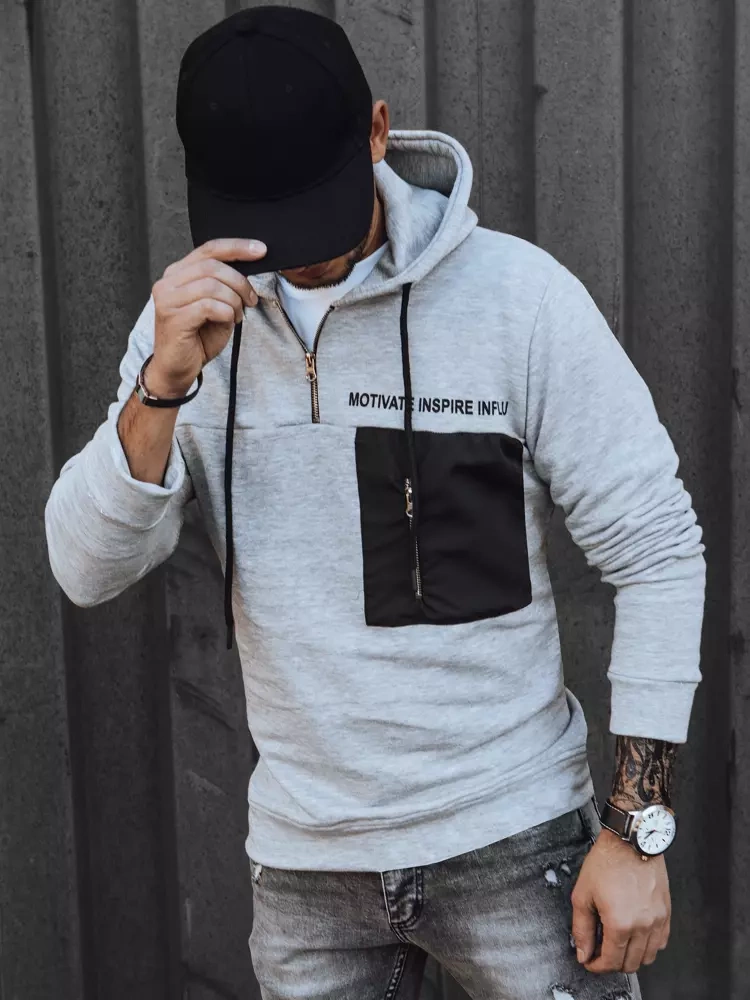 Bluza męska szara Dstreet