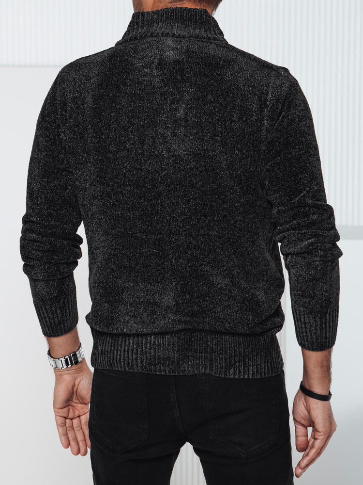 Sweter męski ciemnoszary Dstreet
