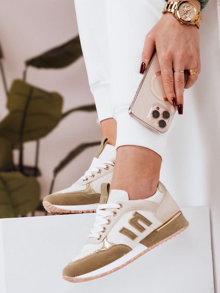 Teniși de damă LENSI kaki