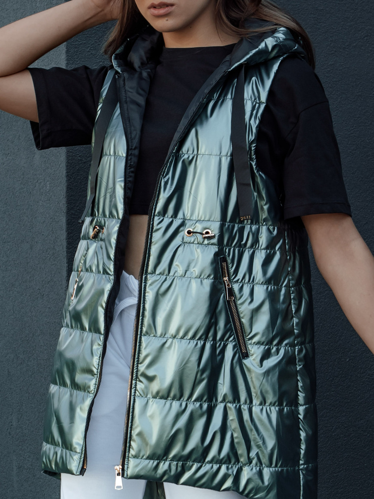 Vestă matlasată pentru femei PIXIECODE