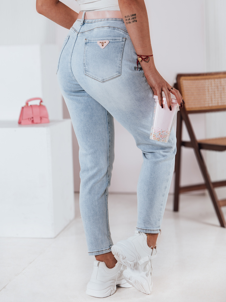 Spodnie damskie jeansowe slim fit SLIMLOVE Dstreet