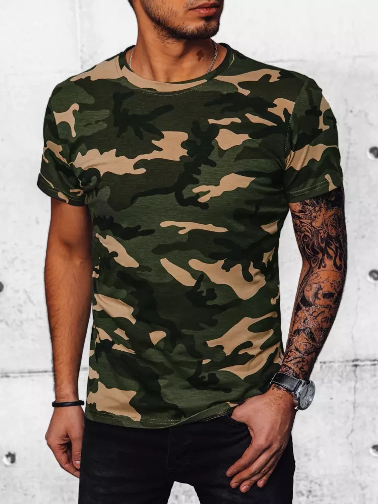 T-shirt Męski Moro Khaki Dstreet