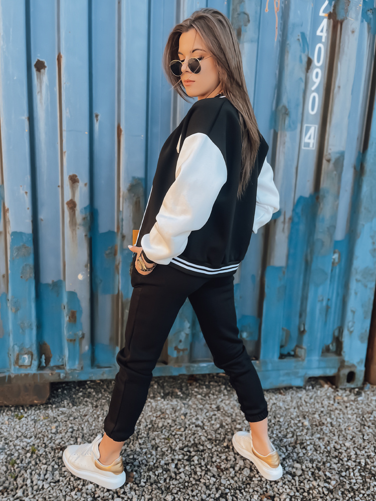 Komplet damski dresowy CELIA czarny Dstreet