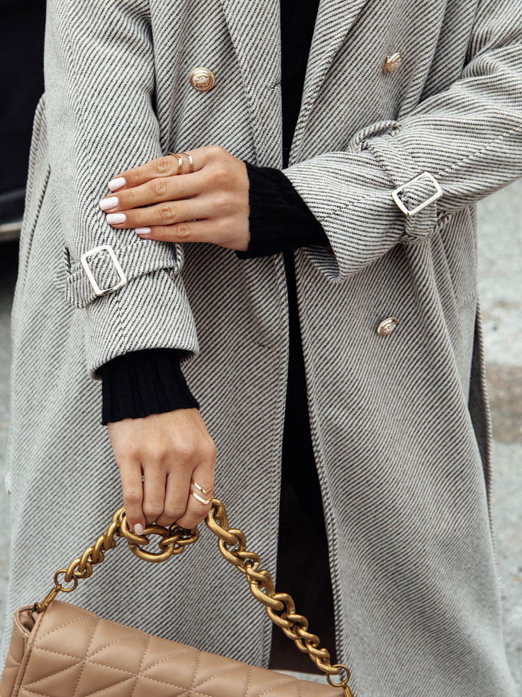 Palton supradimensionat pentru femei CAMELLYN