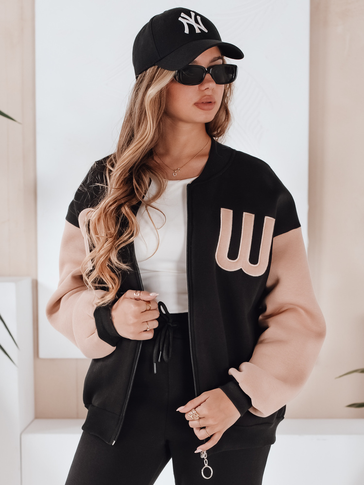 Komplet damski dresowy MALWA czarny Dstreet