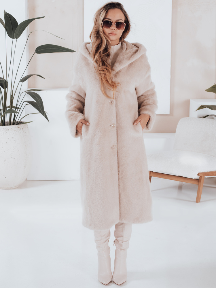 Haină de blană pentru femei HELLOCHIC