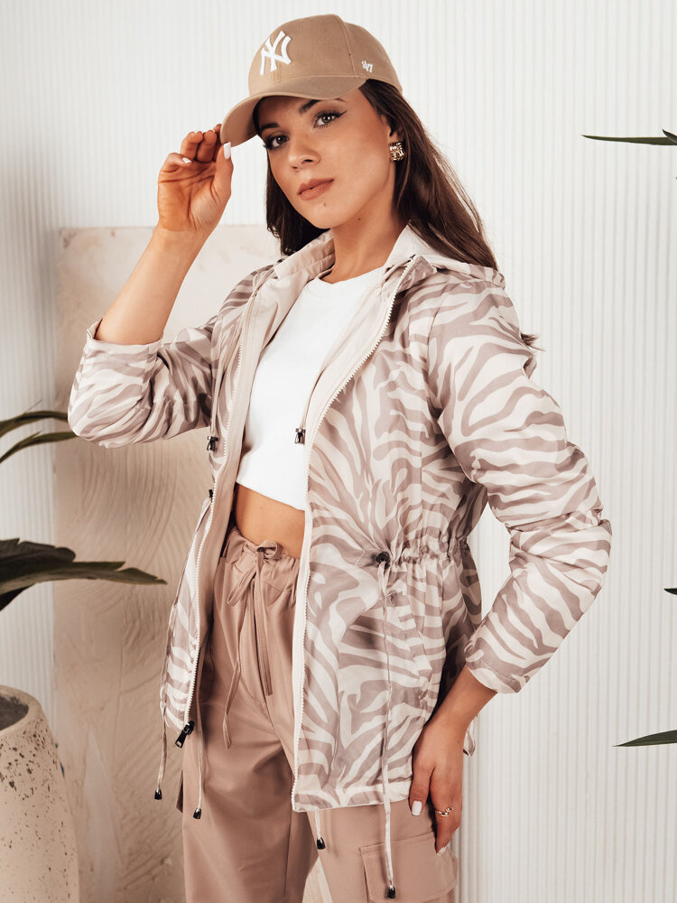 Kurtka parka damska CORMIS beżowa Dstreet