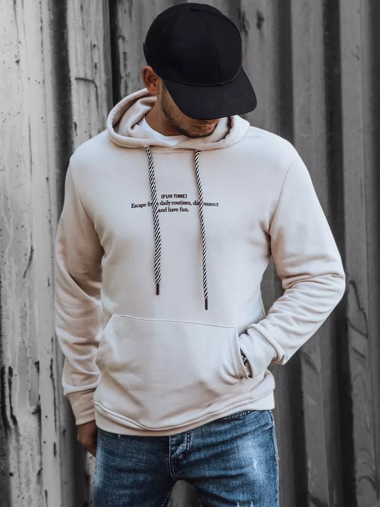 Bluza męska kamelowa Dstreet