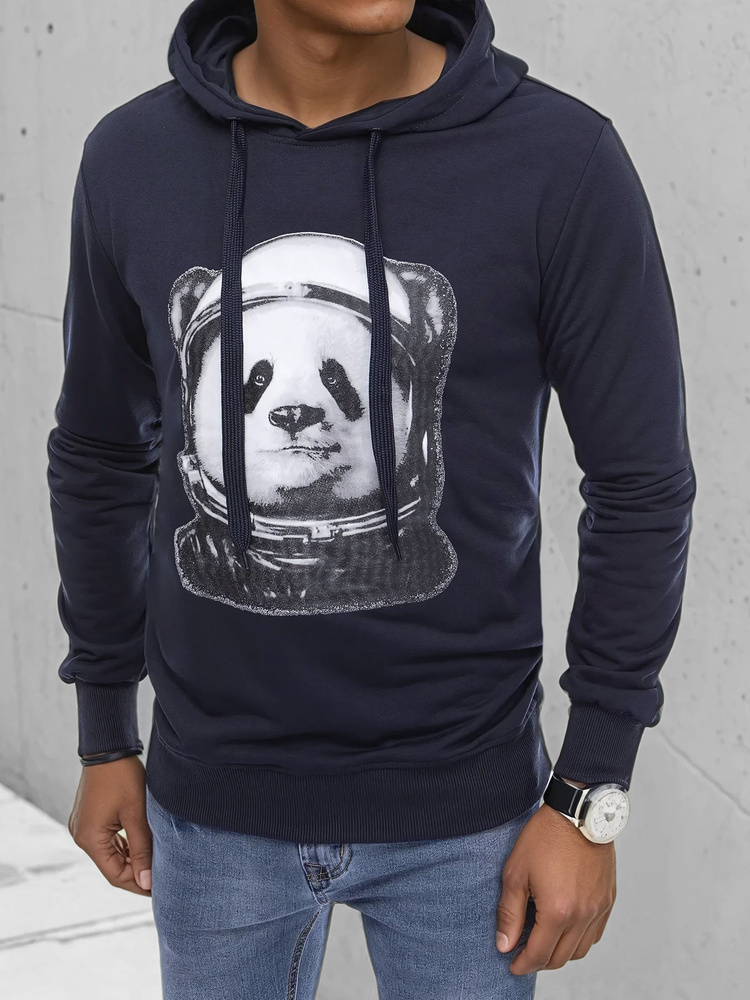 Bluza męska ciemnoniebieska Dstreet