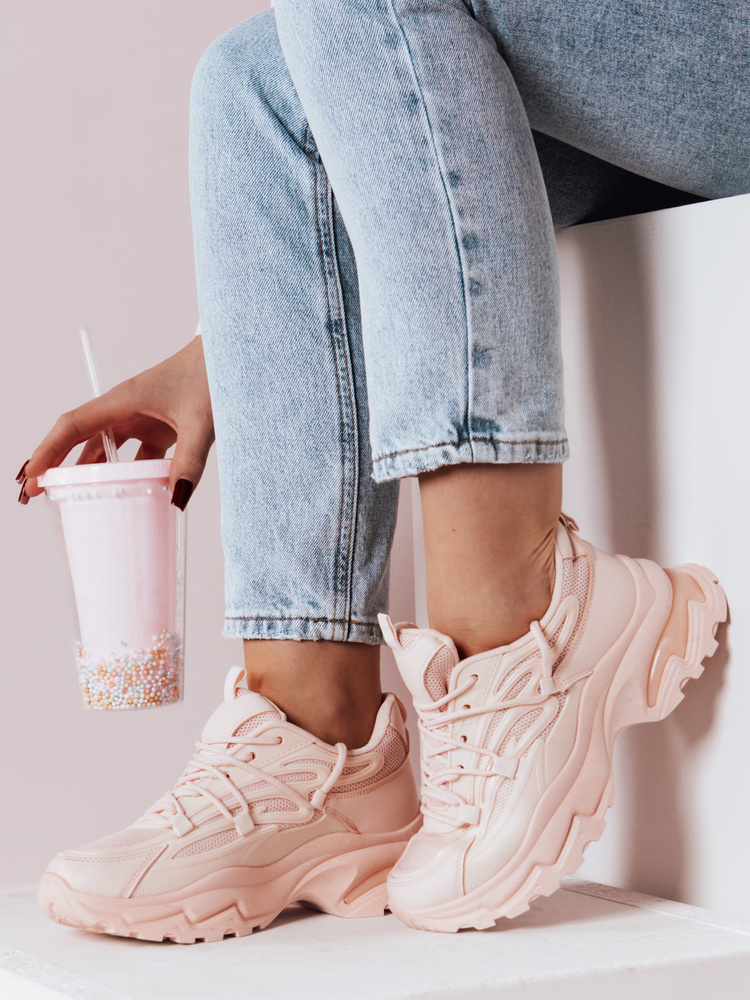 Teniși roz pentru femei SOFTLACE