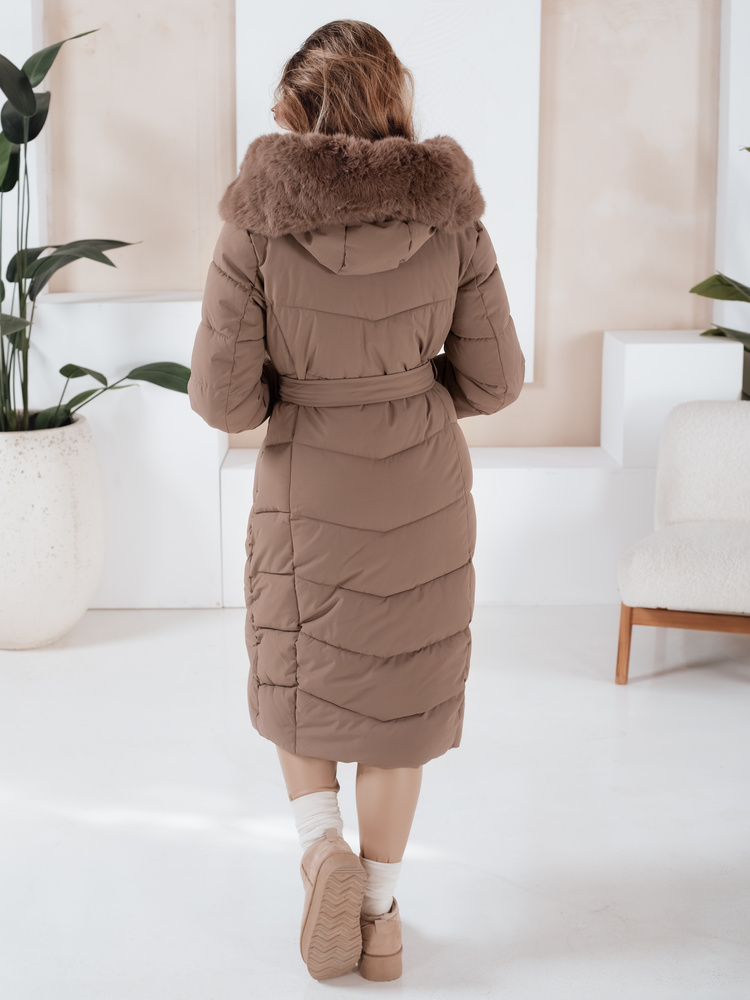 Geacă de iarnă pentru femei cu glugă