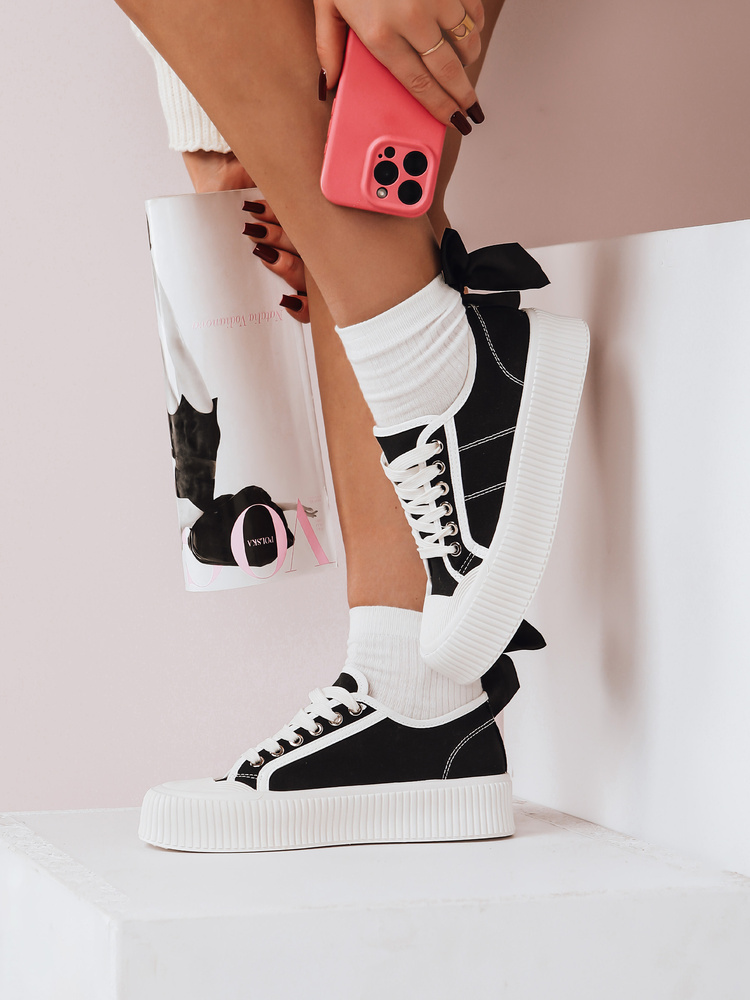 Teniși de damă ELIDA negri