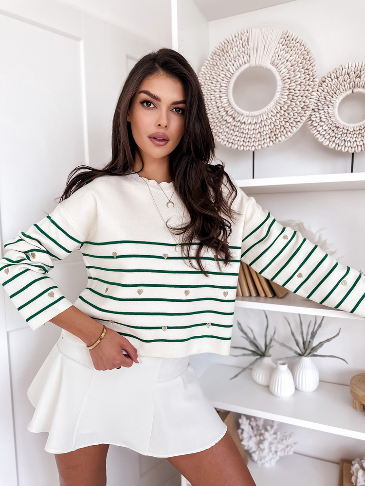DStreet Sweter damski VELORIA zielony
