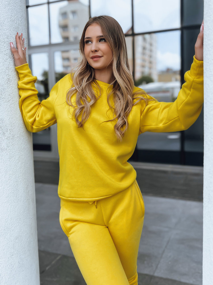 Dámská mikina FASHION II žlutá Dstreet