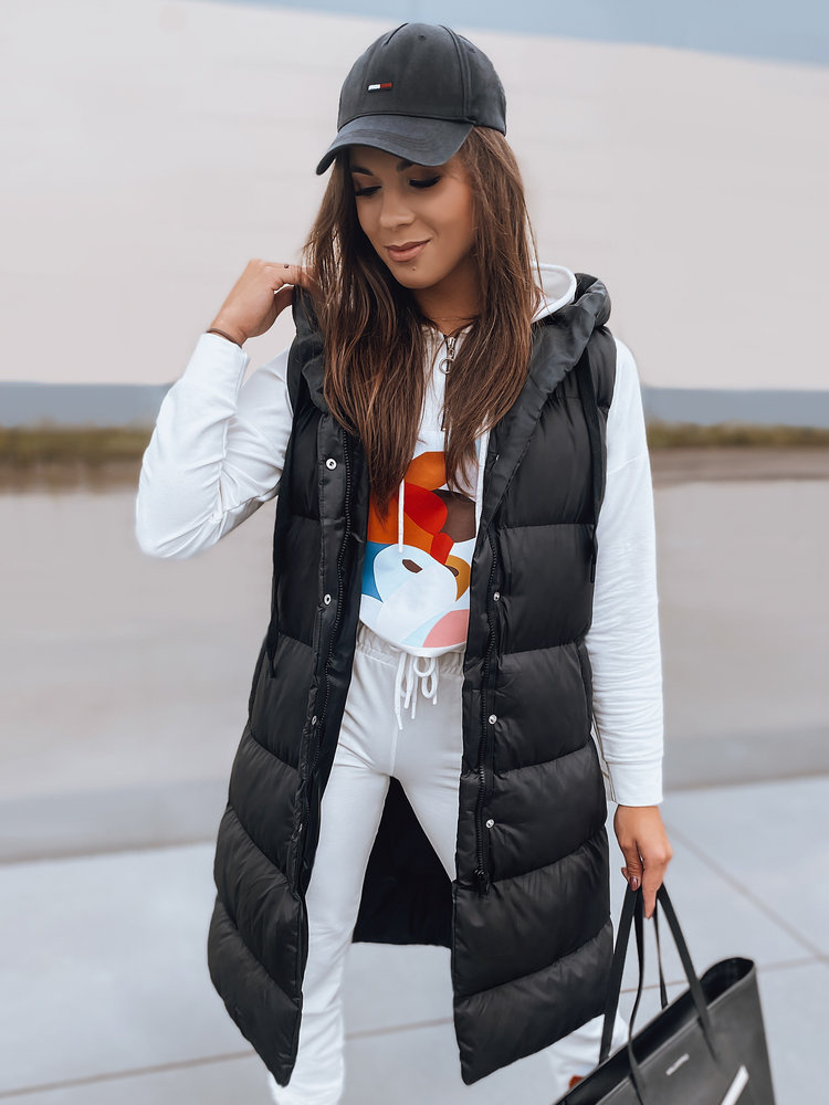 Kamizelka damska pikowana AVIA czarna Dstreet