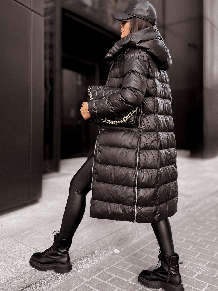 Kurtka damska pikowana BLACK DIAMOND czarna Dstreet