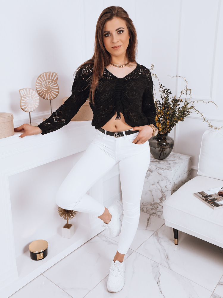 Sweter damski MISTELLA czarny Dstreet