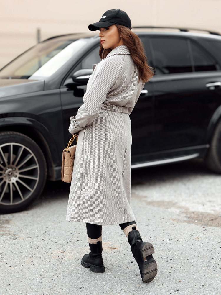 Palton supradimensionat pentru femei CAMELLYN