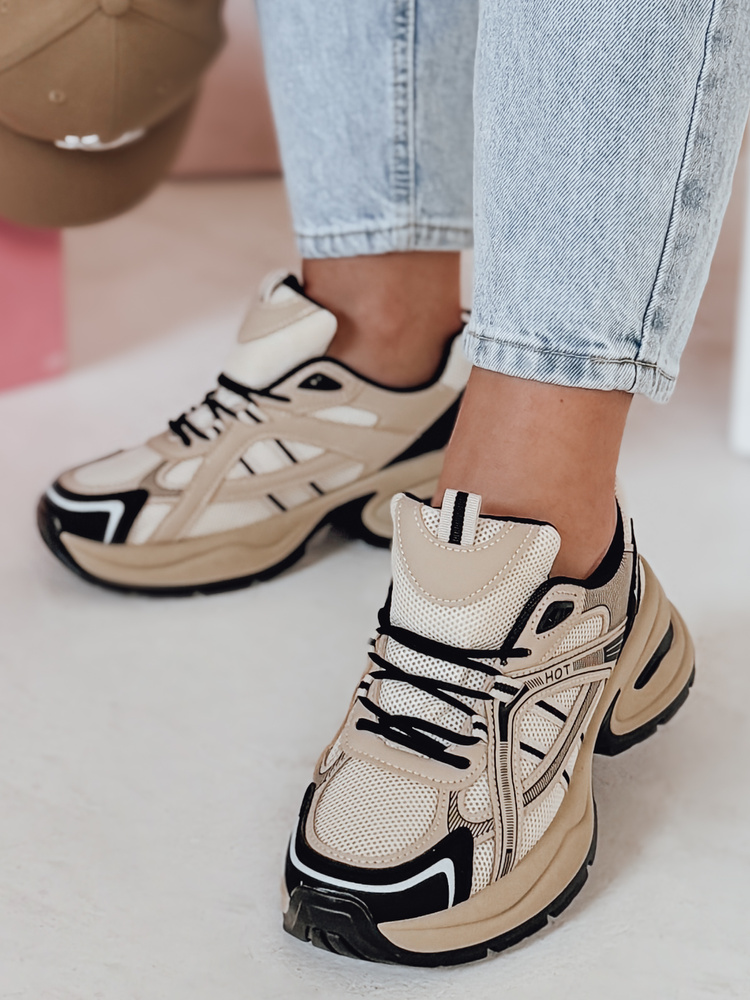 Teniși de damă MODERMAX kaki