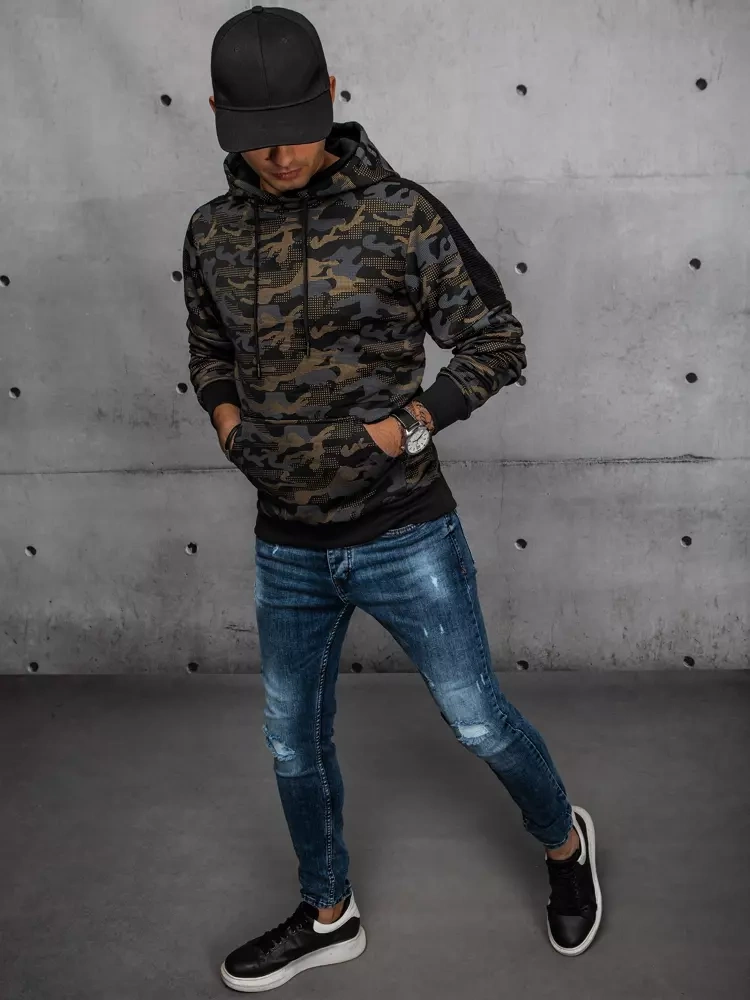 Bluza męska czarna Dstreet