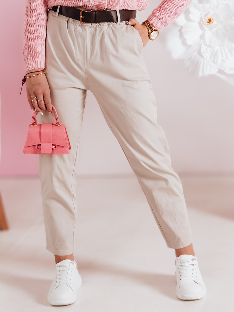 Pantaloni de damă SOFELIA cu curea