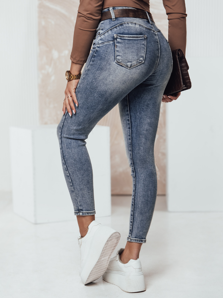 Spodnie damskie JEANSPURE jeansowe Dstreet
