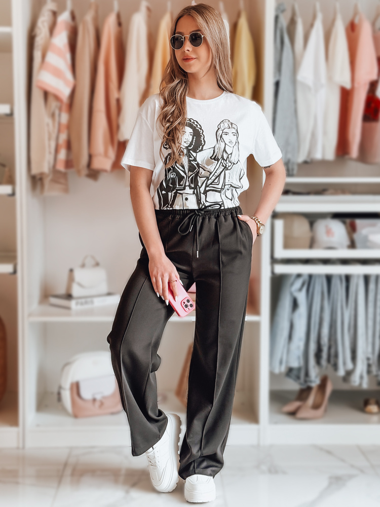 Spodnie damskie dresowe DRESSANIK czarne Dstreet