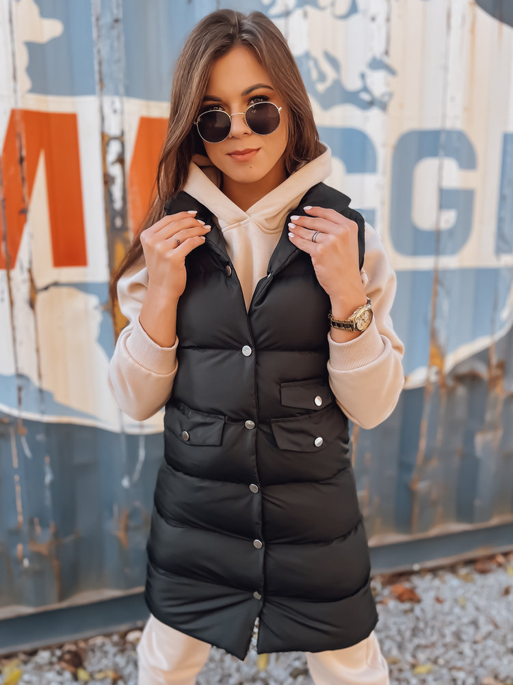 Kamizelka damska WILLY czarna Dstreet