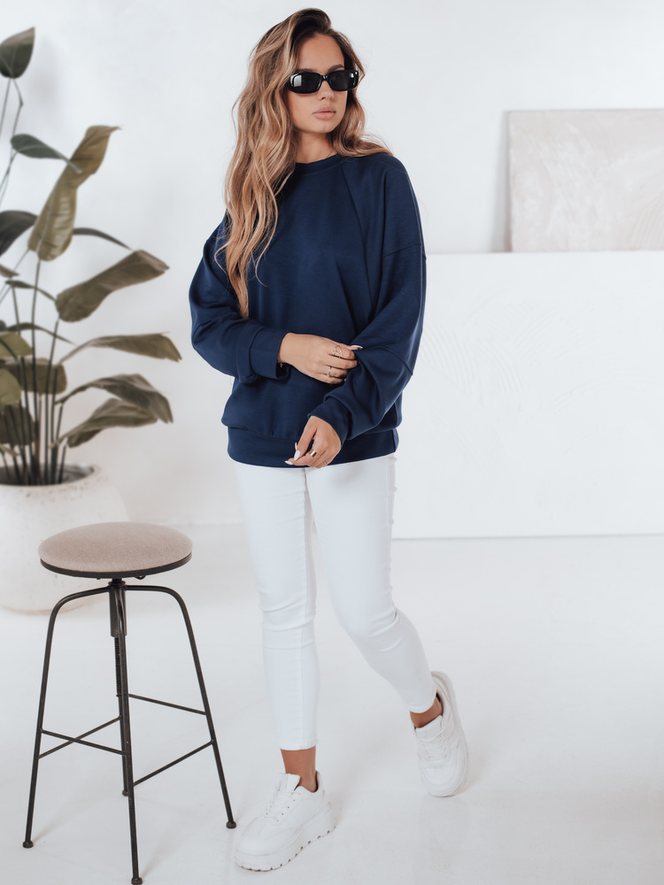 Bluza damska UZORI granatowa Dstreet