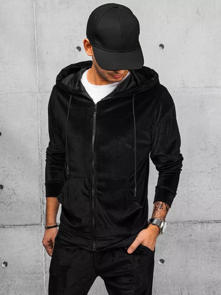 Bluza męska czarna Dstreet