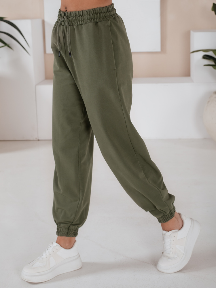 Komplet damski dresowy SOLIR khaki Dstreet