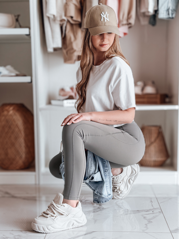 Colanți sport pentru femei FITTATO, gri închis