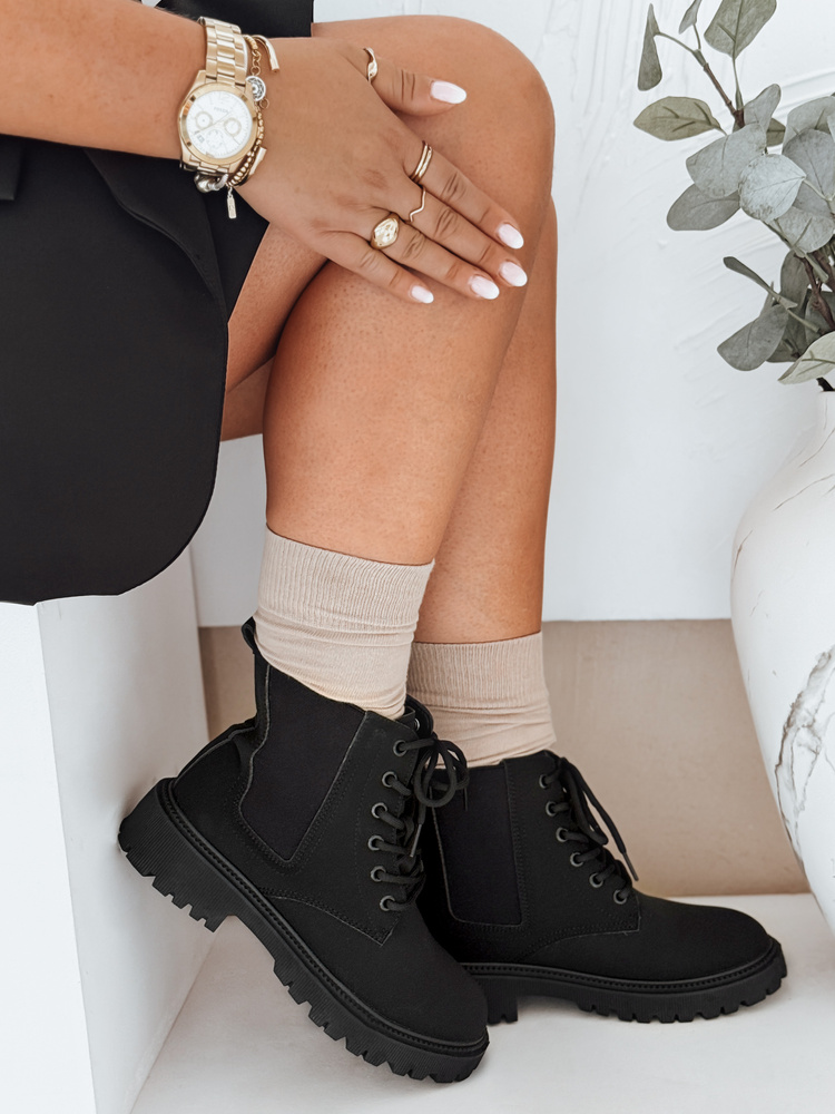 Ghete negre pentru femei GRIPWAY