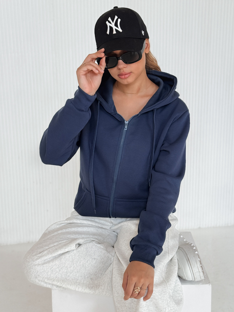 Hanorac VICTORIA albastru pentru femei