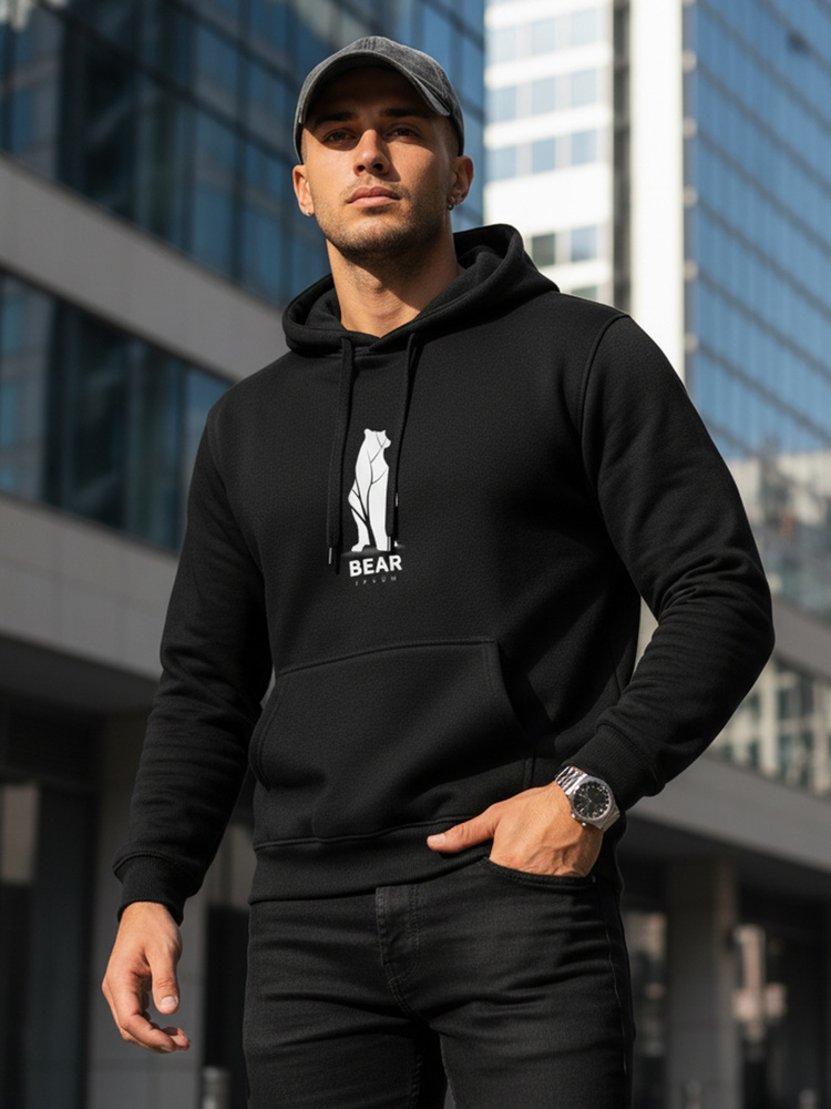 Мъжки суичър с качулка