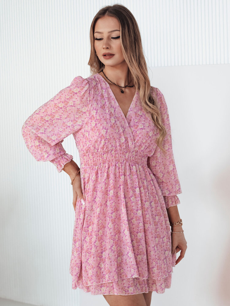 SPINESA Pink Dstreet Mini Dress