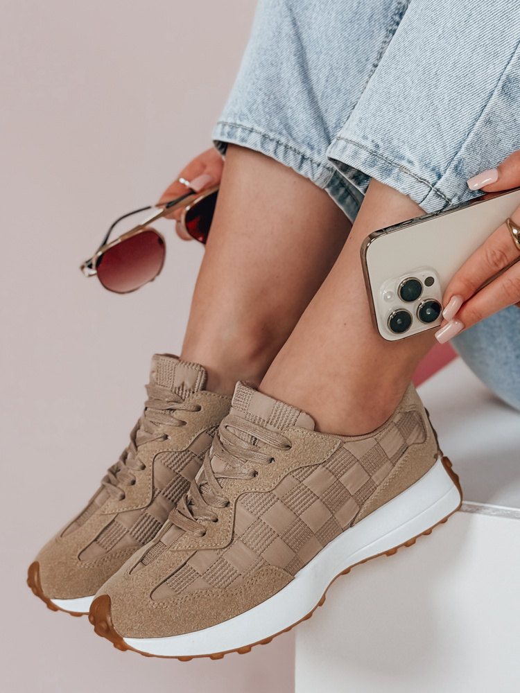 Teniși sport pentru femei RUNBAN kaki