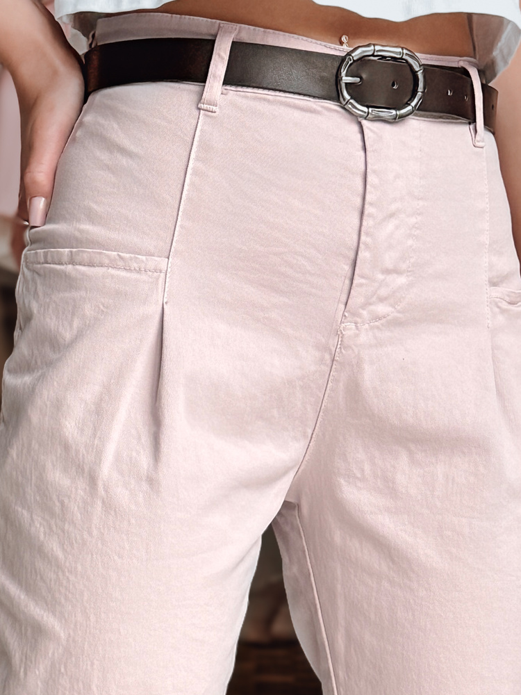 Pantaloni chino pentru femei CHINOSKA roz