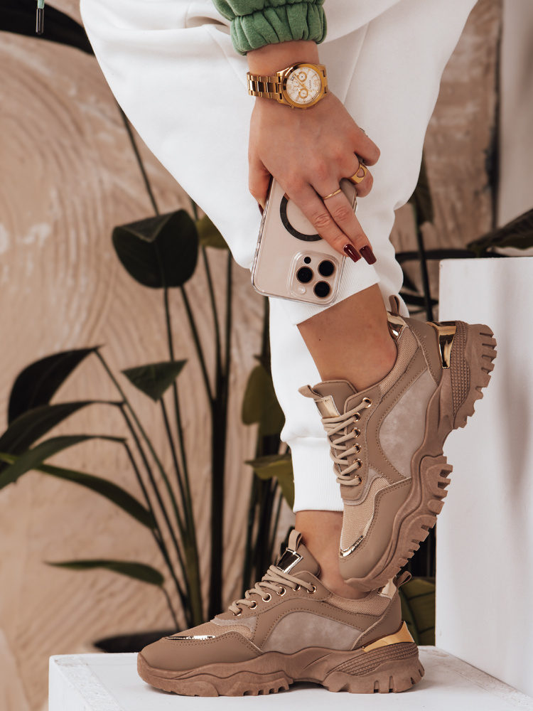 Teniși de damă LIZZE kaki